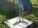 Solid concrete  Groundstand 1m dish