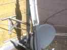 Wind blew dish completely off its mount