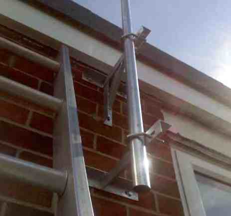 T & K brackets are very strong, ideal for big dishes and heavy duty steel poles